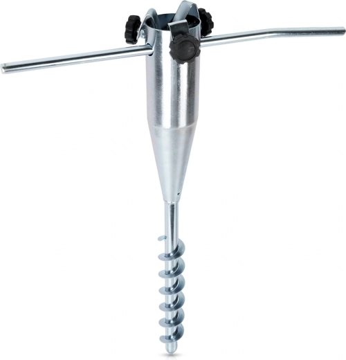 Fém talajcsavar kerti napernyőhöz, 56 cm