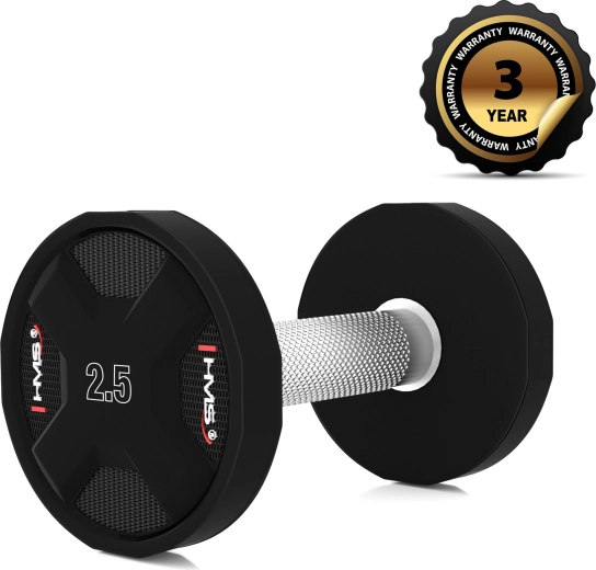 HMS HPC poliuretán egykezes súlyzó 2,5 kg