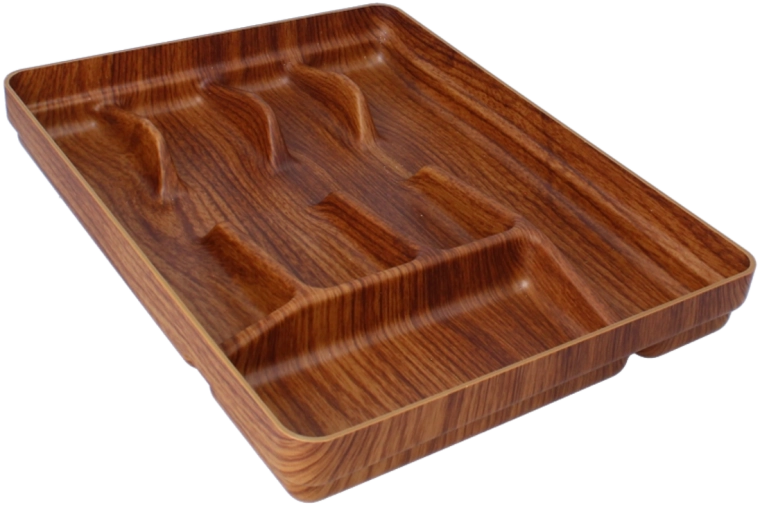 Evőeszköztartó fiókba, 5 rekesszel