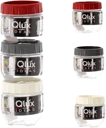 500 ml-es műanyag tároló T-Lock csavaros tetővel