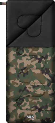 NILS Camp camo pléd hálózsák