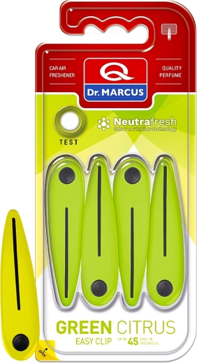 Dr. Marcus Easy Clip Green Citrus autóillatosító