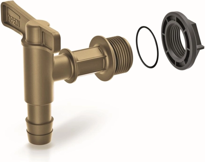 CANTAP 1 arany csap esővízgyűjtő hordóhoz