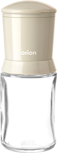 Orion kézi őrlő szezám- és lenmaghoz, üveg/műanyag, 12,5 cm
