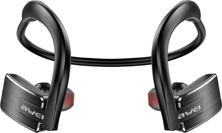 vezeték nélküli sport fülhallgató AWEI E1BL fekete