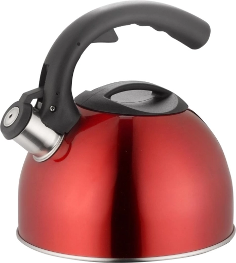 Lamart Cuivre piros, 2,5 l-es teáskanna