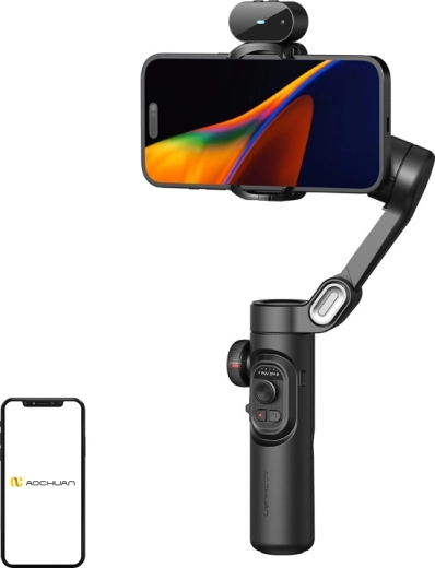 AOCHUAN Smart XE okostelefon-stabilizátor AI szenzorral, fekete