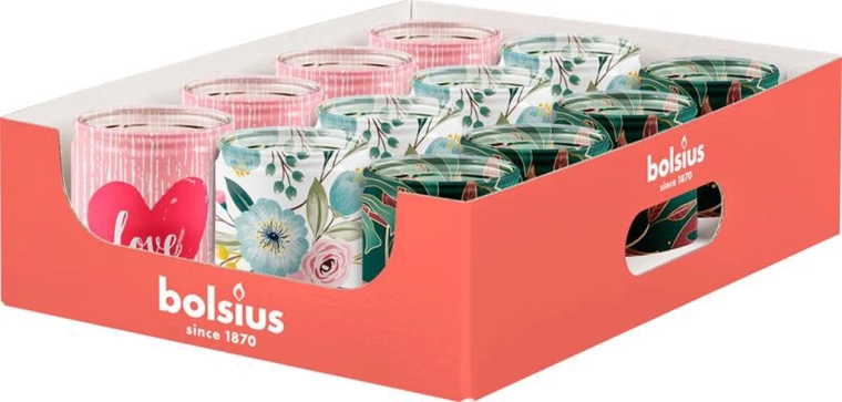 Illatgyertya üvegben – 3 illat keveréke