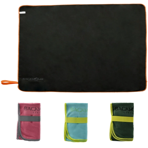 Fürdőszobai törölköző 150 × 80 cm, gyorsan száradó, színmix