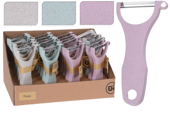 14 cm-es Y alakú zöldség­hámozó rozsdamentes acél pengével