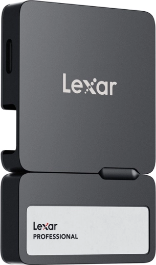 Lexar Professional SL400 Go 2 TB hordozható SSD meghajtó USB‑C elosztóval