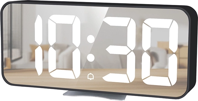 Solight digitális ébresztőóra Bluetooth-szinkronizálással és hőmérővel