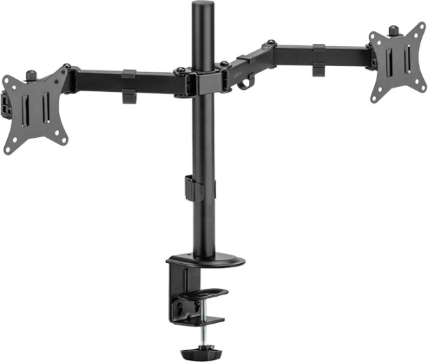 Kétszeres monitor tartó 17–32" képernyőkhöz, 2×9 kg teherbírással