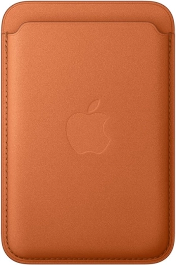 Textil pénztárca FineWoven MagSafe-kel iPhone-hoz – rókavörös