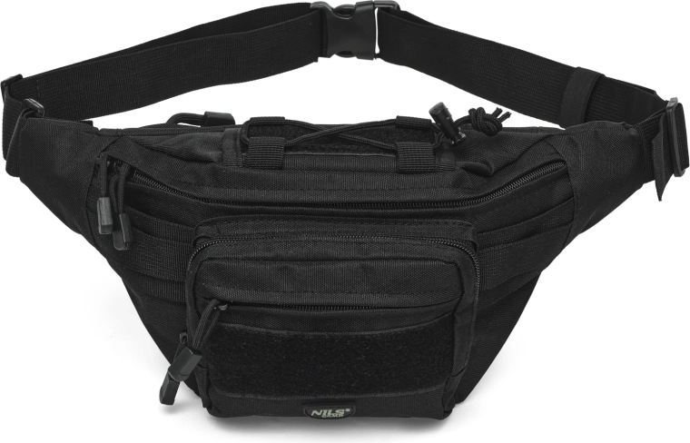 NILS Camp övtáska, fekete, 3 l