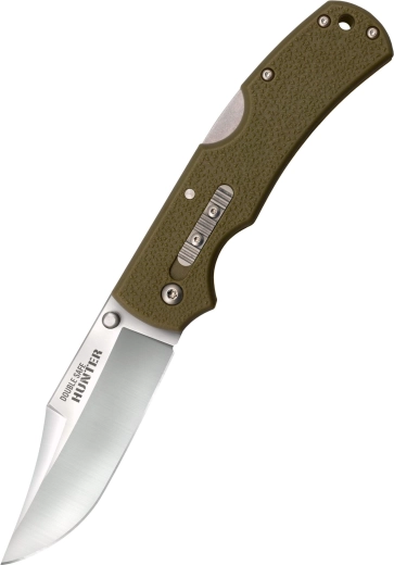 Cold Steel Double Safe Hunter vadász összecsukható kés zöld 8,9 cm
