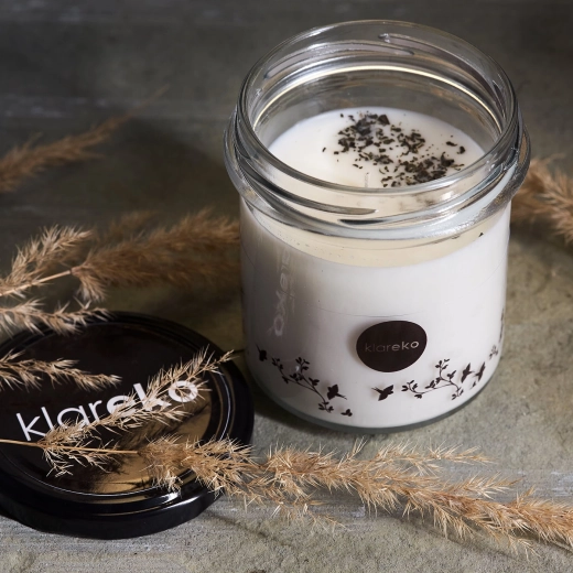 Természetes menta illatú gyertya KLAREKO