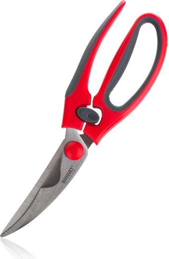 Culinaria baromfiolló 24 cm, acél, ergonomikus nyéllel