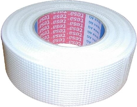 Javító üvegszálas szalag gipszkartonhoz 48 mm × 45 m Tesa fehér