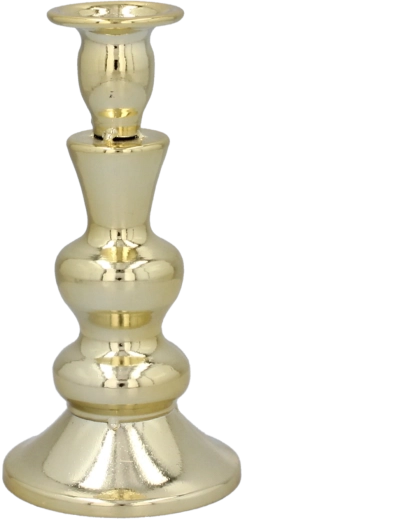 Fém teamécsestartó, minimalista dizájn 15,7 cm