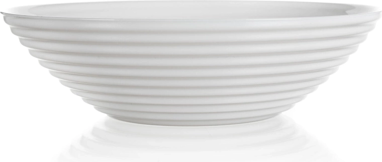 Harena fehér üvegtál 20 cm levesestál