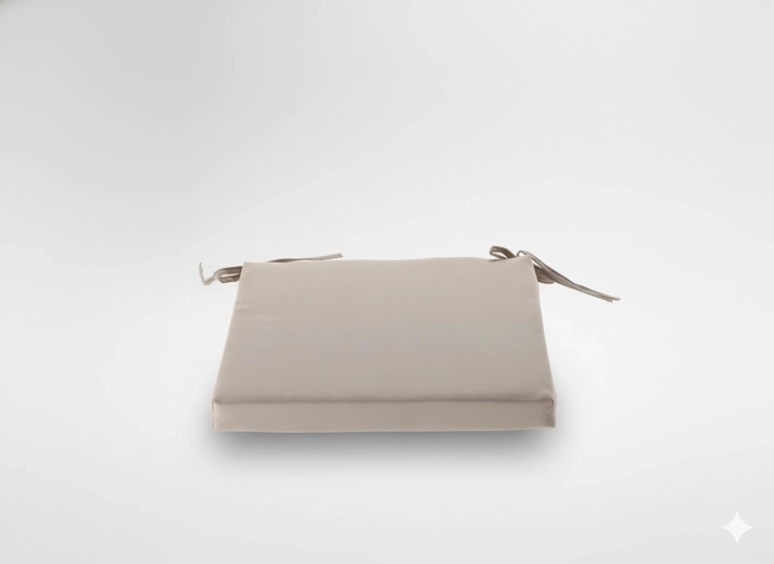 Székhuzat párna 40 × 40 × 5 cm, természetes színben