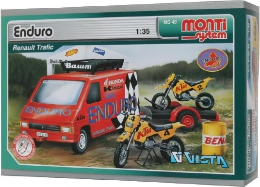 Monti System Enduro Renault Trafic építőkészlet
