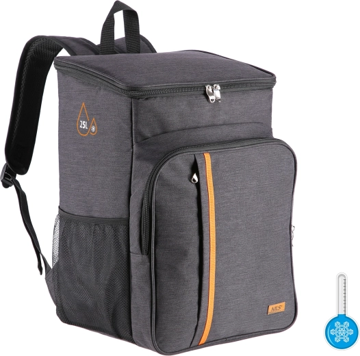 NILS hűtőtáska hátizsák 25 l, fekete