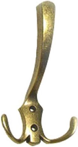 Romana I fali akasztó 77 × 130 mm, sárgaréz patina