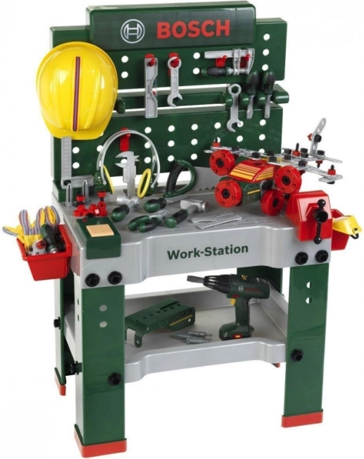 Gyermek BOSCH munkapad 150 darabbal