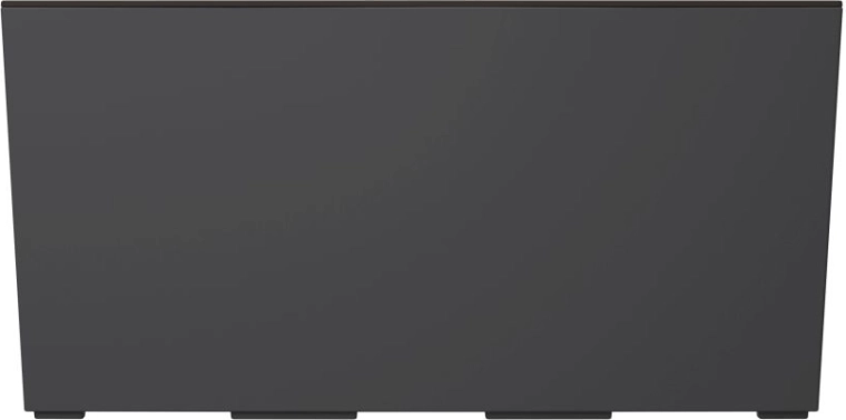 URBI CASE virágláda betéttel, 39,5 cm, antracit