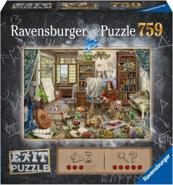 Ravensburger Exit kirakó: A művész műterme 759 darab