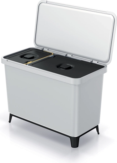 Kétrekeszes szelektív szemetes Systema 10 + 23 l
