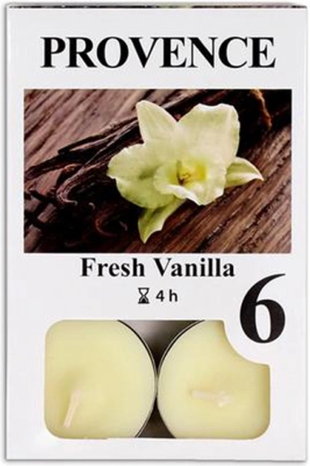 Vanília illatú teamécsesek, 6 db