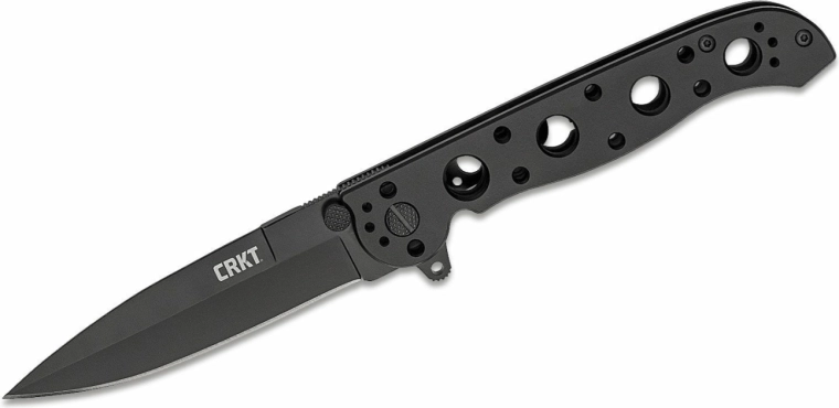 CRKT M16-03KS fekete záródó kés Spear Point 9 cm