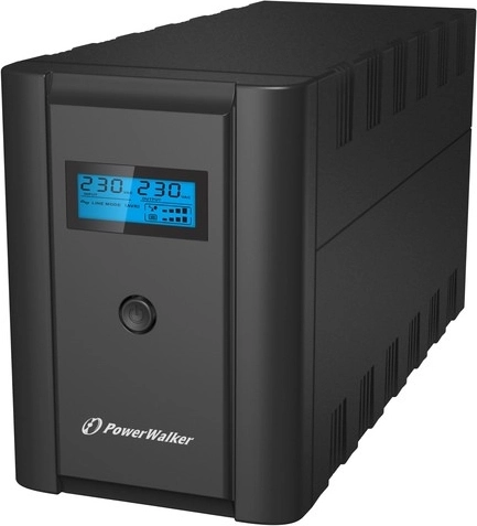 Szünetmentes tápegység (UPS) PowerWalker VI 1200 LCD, line-interactive, 1200 VA