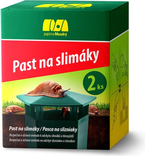 Műanyag csigacsapda, 2 db