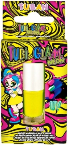 Tuban Tubi Glam gyermek körömlakk neon sárga