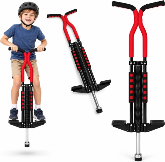 Gyermek pogo bot legfeljebb 80 kg-ig, fekete