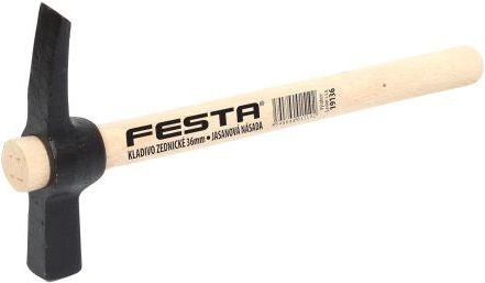 36 mm-es kőműves kalapács FESTA bükk nyéllel
