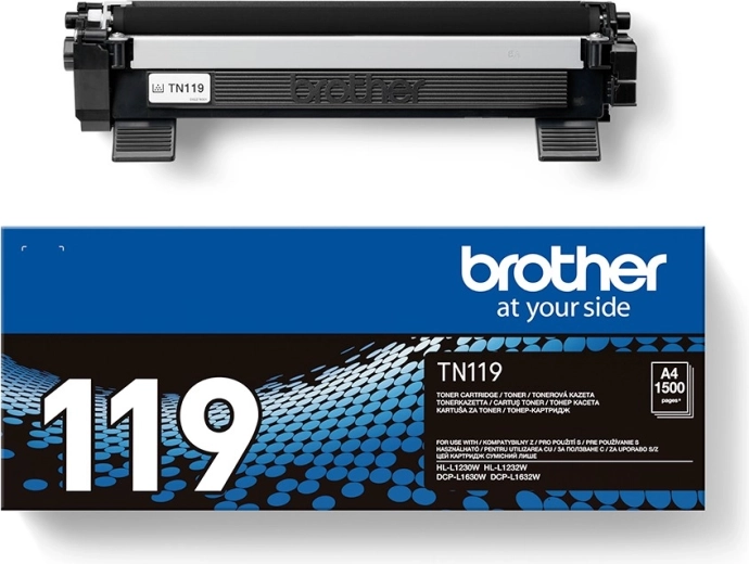 Brother TN-119 Pro toner HL-1230 / DCP-1630 készülékekhez, fekete, 15 000 oldal