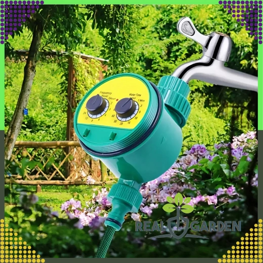 Programozható öntözésidőzítő Water Timer időzített kikapcsolással
