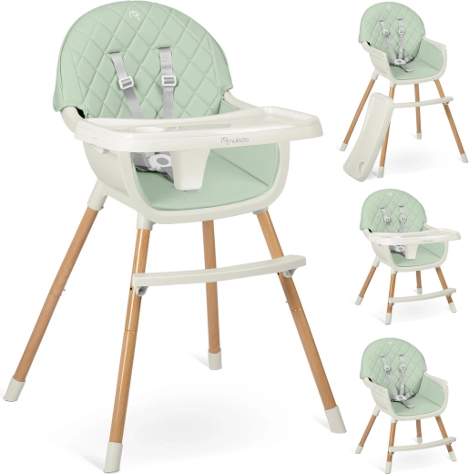 NUKIDO Lilo mentazöld etetőszék 3 az 1-ben