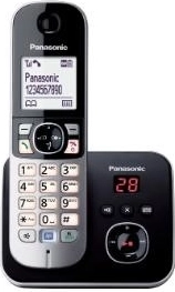Panasonic DECT vezeték nélküli telefon KX-TG6821 fekete