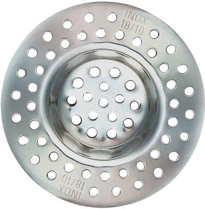 Rozsdamentes szennyeződés-fogó mosogatóba 6,8 cm (2 db)