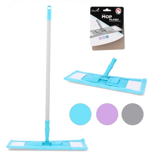 KAJA mikroszálas lapos felmosó teleszkópos nyéllel