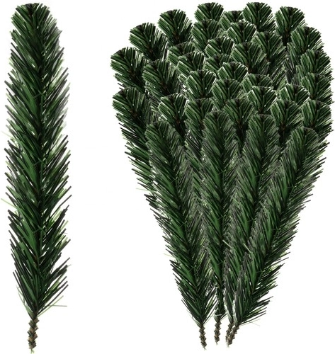 Szinettikus Fenyőgallyak 29 cm - csomag 40 darab