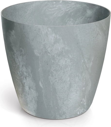 Betonhatású virágcserép 23,8 cm