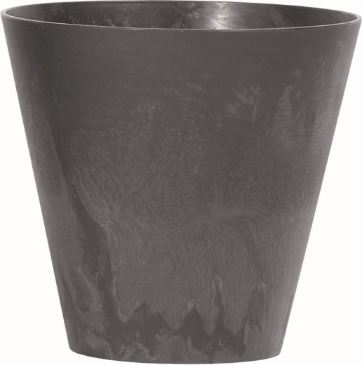Tubus virágcserép betonhatás 40 cm antracit