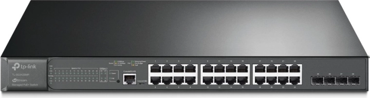 TP-Link SG3428MP felügyelt switch 24x GE PoE+ 4x SFP